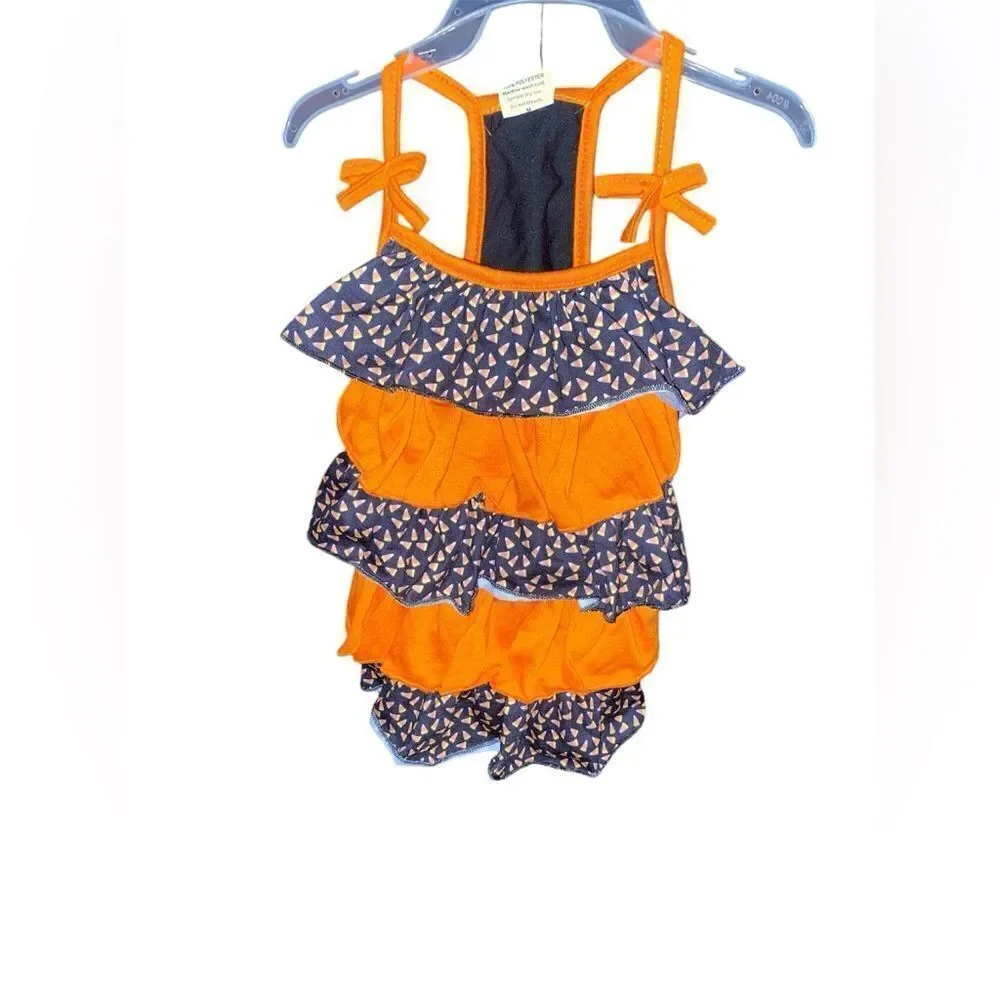 Dog Candy Corn Dress